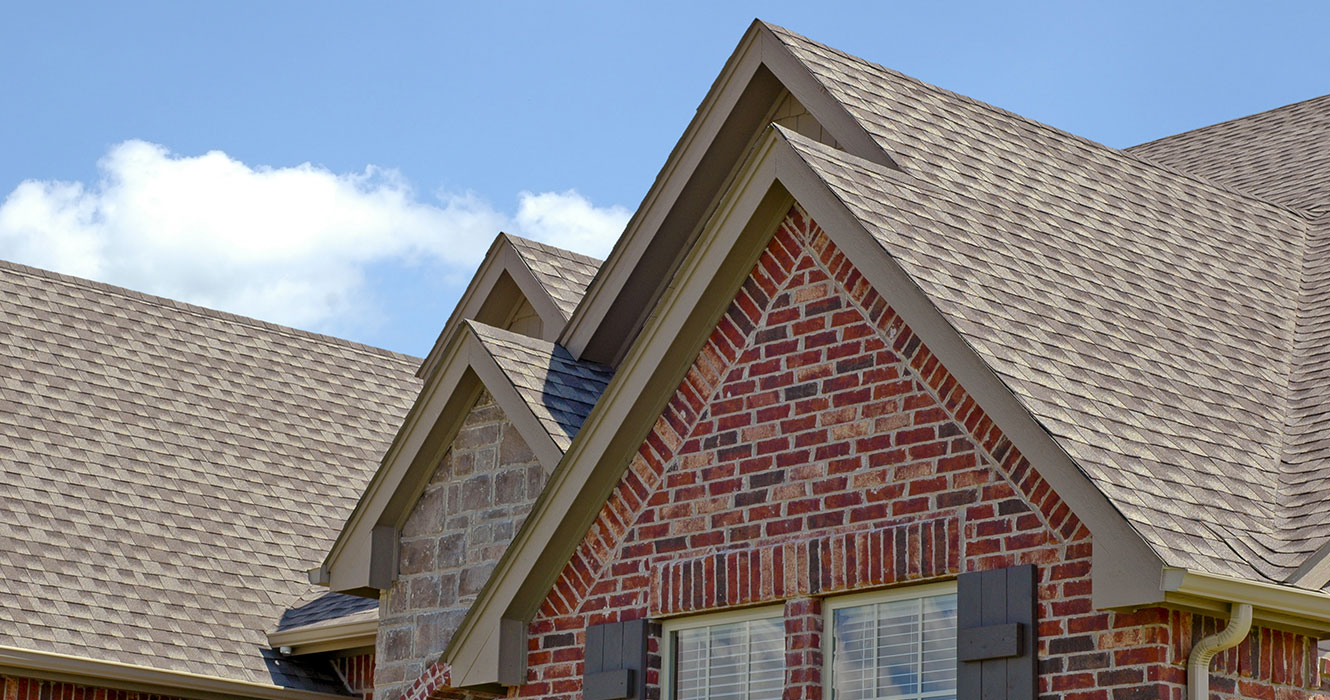 New Roof on Brick House