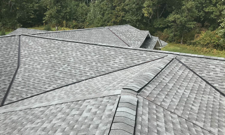 Gray Roof Installation in Brainerd