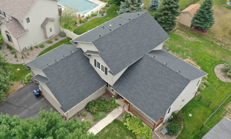 Gray Roof Aerial
