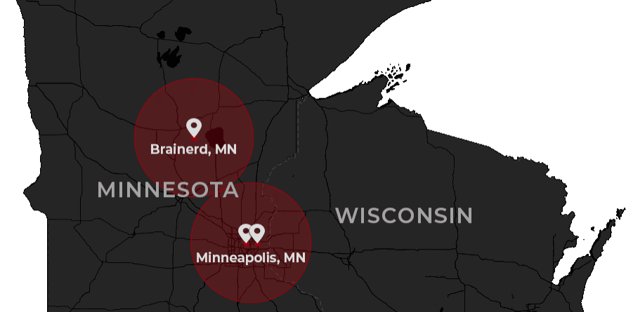 Roofing, Siding, Windows Service Area MN & WI - Roseville MN